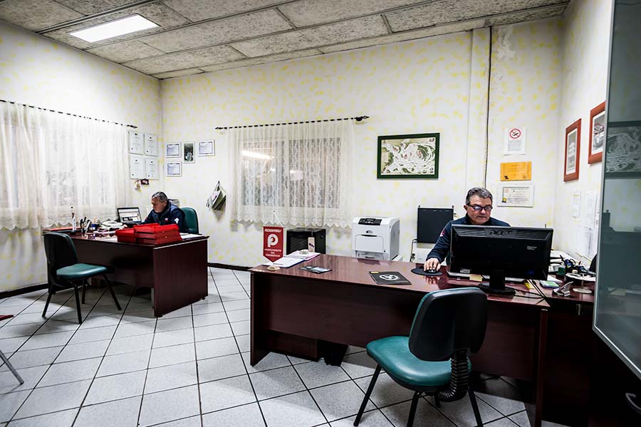 Gli uffici di Soriano Gomme