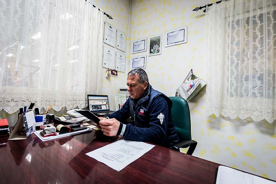 Gli uffici di Soriano Gomme